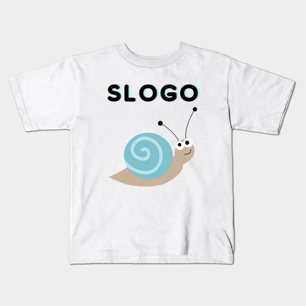 Slogo, I Love Slugs Kids T-Shirt by Cor Designs